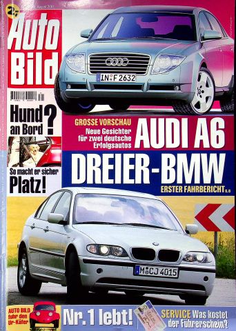 Deckblatt Auto Bild (35/2001)